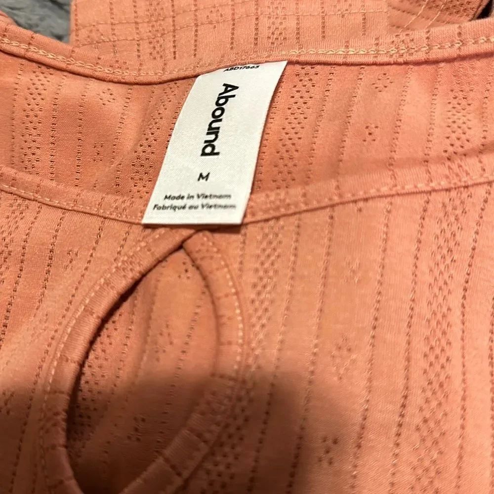 Abound | Ribbed Knit Keyhole Top - Picture 4 of 4